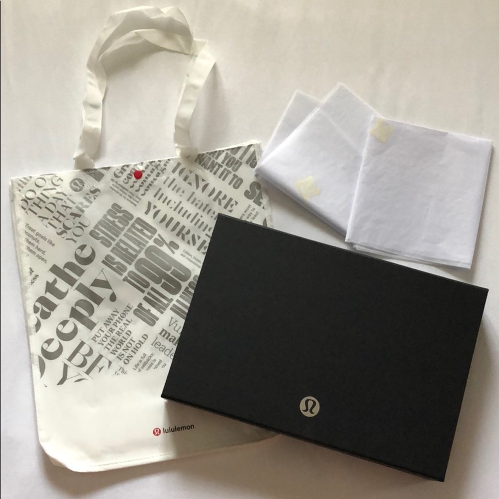 Large Lululemon Gift Box and Gift Tote Bag Set - Picture 4 of 8